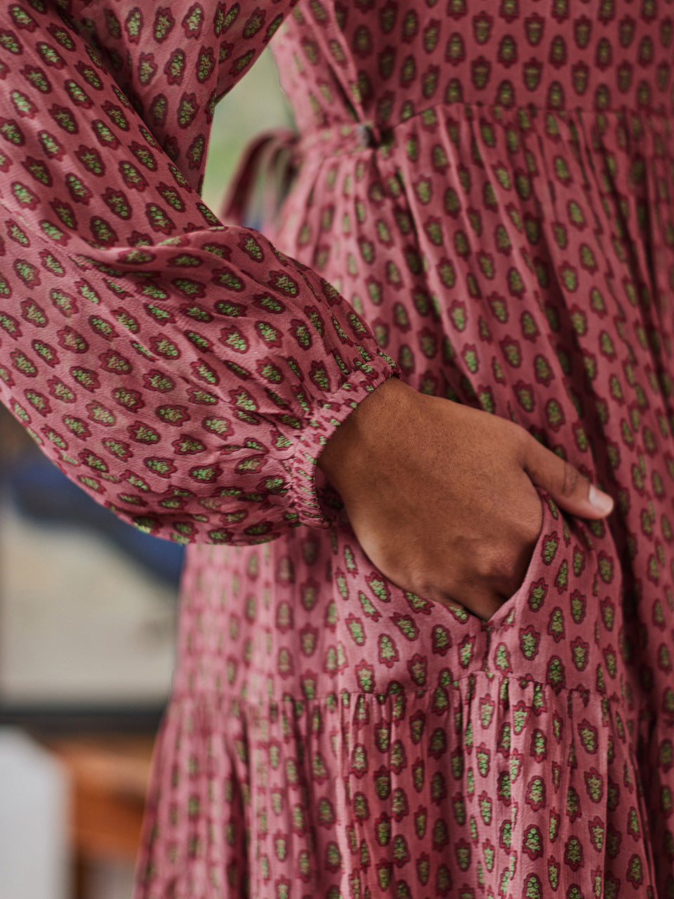 April Cornell Marseille Paisley Dress