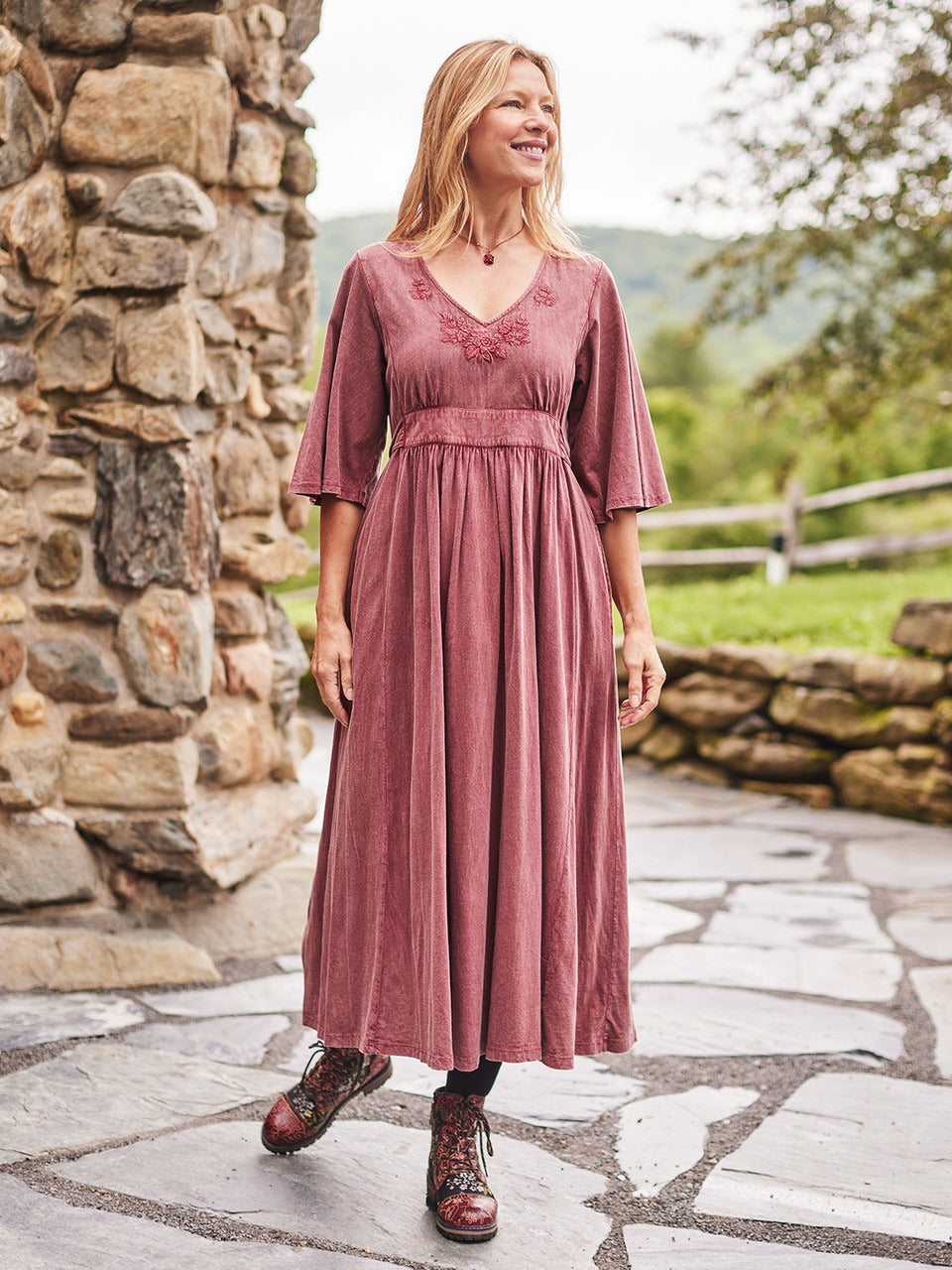 April Cornell Booksmart Jersey Dress