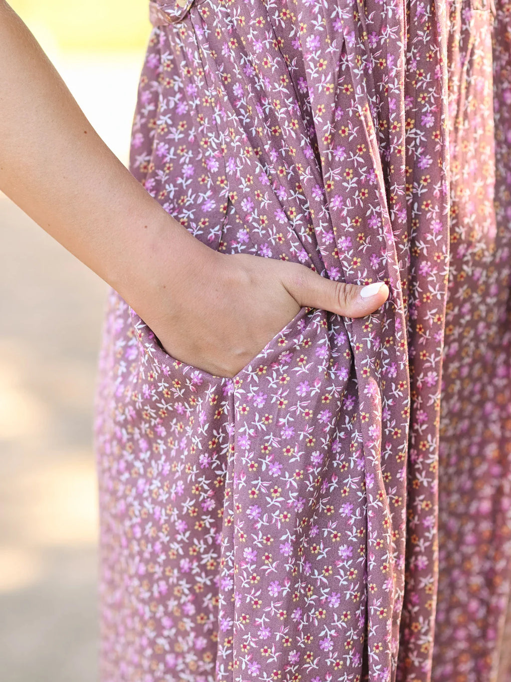 April Cornell Adelina Classic Dress - Amethyst
