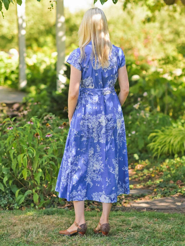 April Cornell Avonlea Shirtwaist Dress - Blue