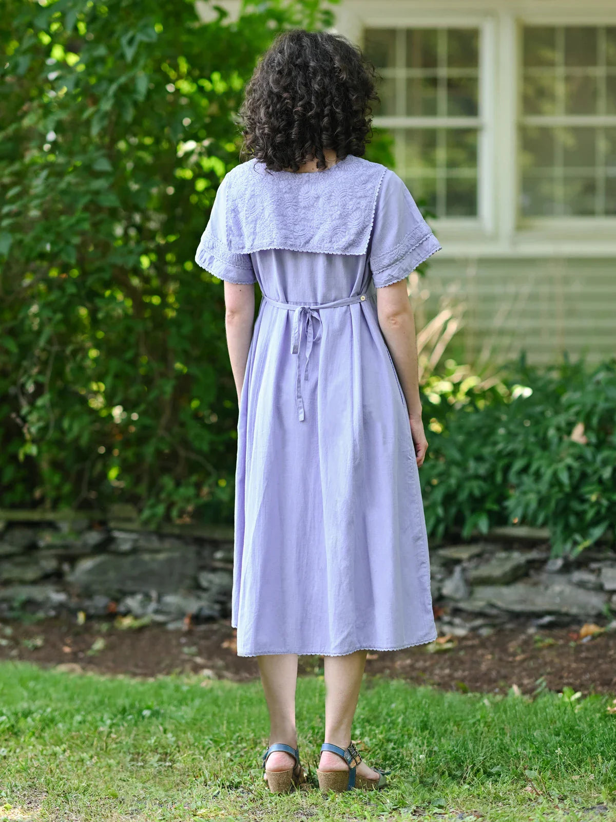 April Cornell Teatime Dress - Periwinkle