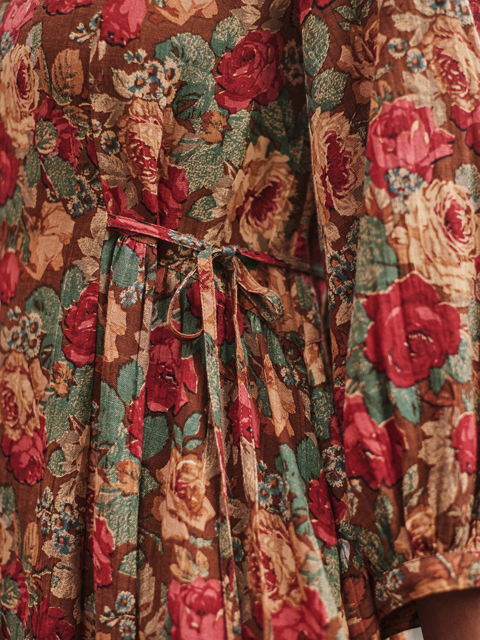 April Cornell Beauty Rose Mori Dress