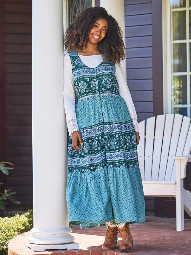 April Cornell Kenna Pinafore Dress