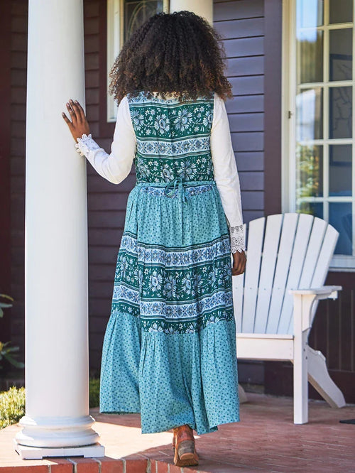 April Cornell Kenna Pinafore Dress