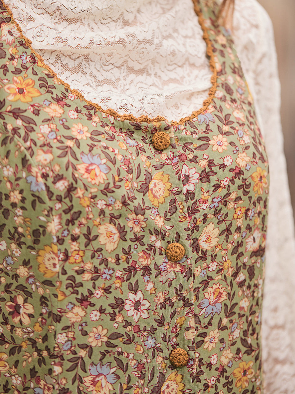 April Cornell Heather Pinafore