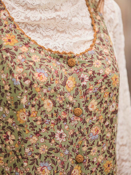 April Cornell Heather Pinafore