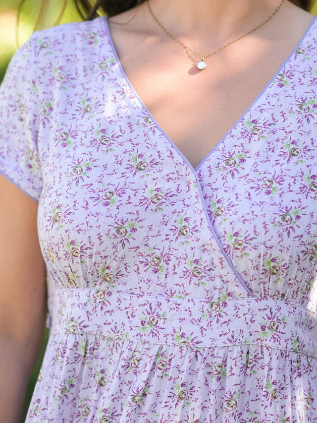 April Cornell Cornwall Hostess Dress - Periwinkle