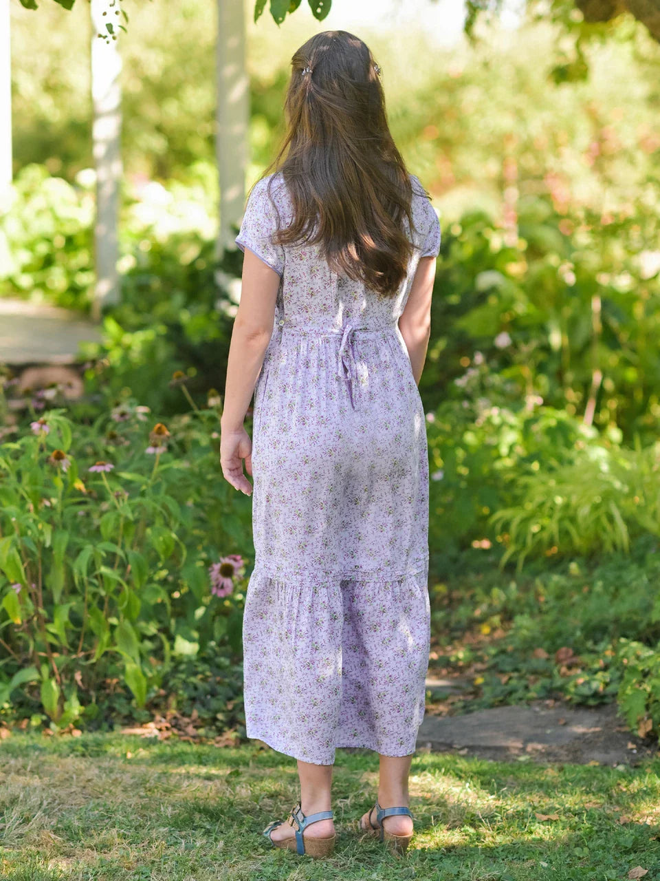 April Cornell Cornwall Hostess Dress - Periwinkle