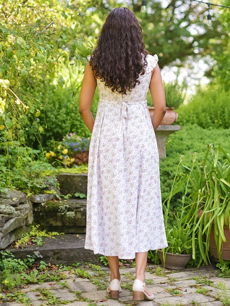 April Cornell Brighton Garden Dress - White