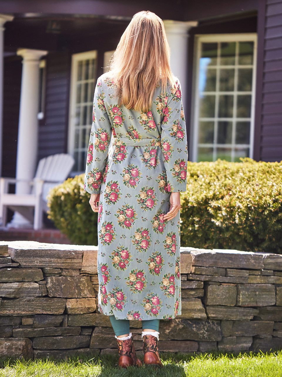 April Cornell Genevieve Corduroy Shirt Dress