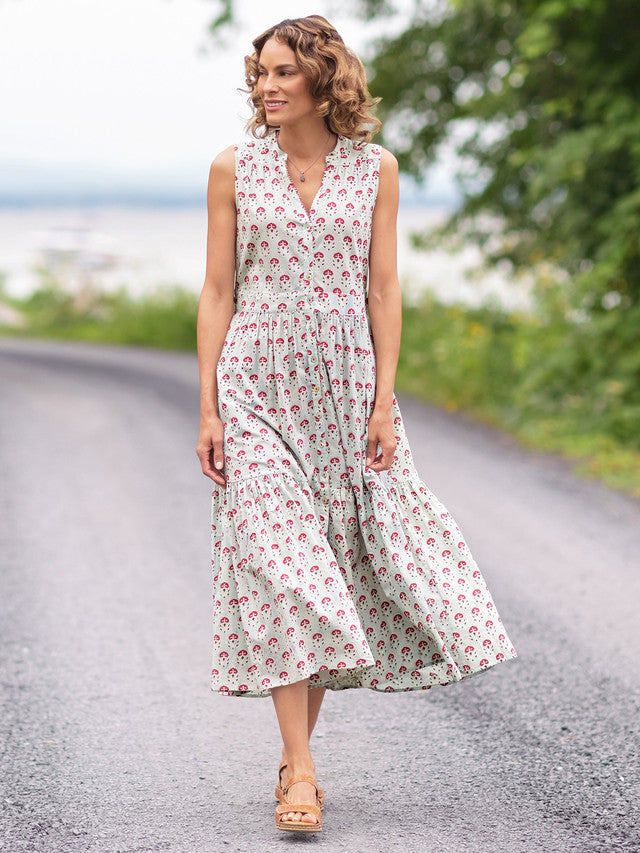 April Cornell Pondicherry Indigo Dress - Indigo
