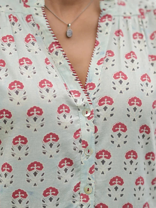 April Cornell Pondicherry Indigo Dress - Indigo
