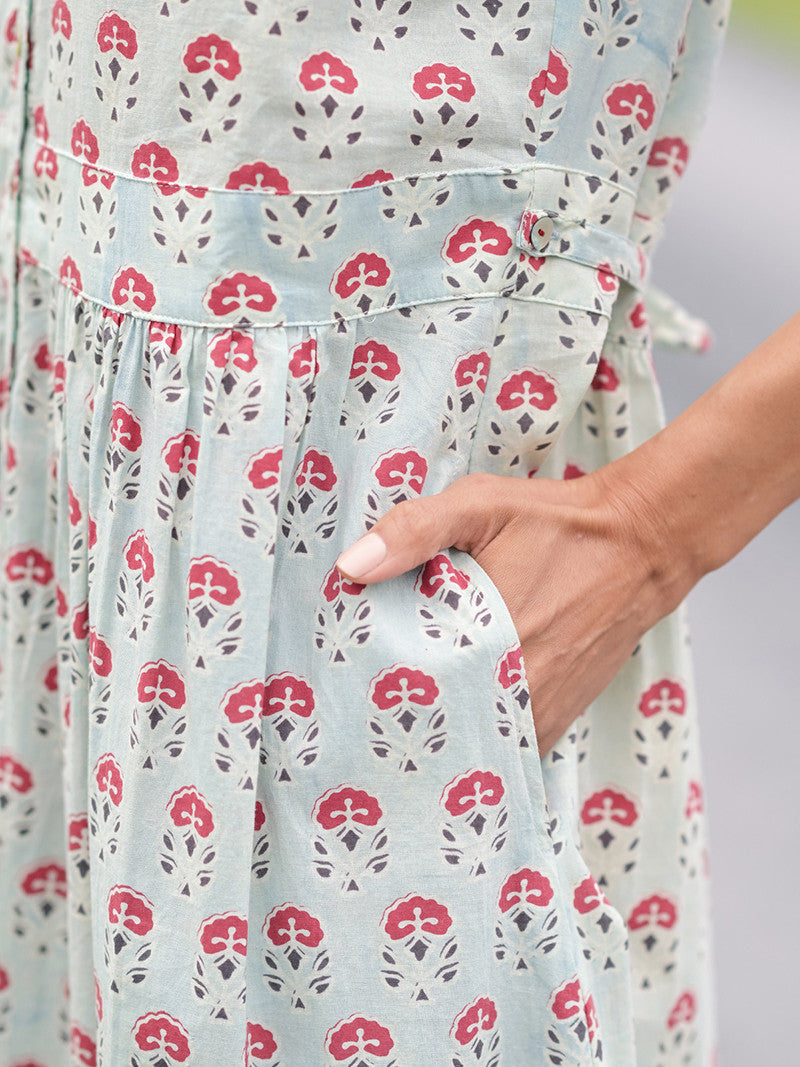 April Cornell Pondicherry Indigo Dress - Indigo