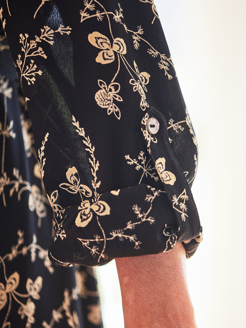 April Cornell Fall Clover Shirt Dress