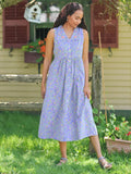 April Cornell Fairday Porch Dress - Periwinkle