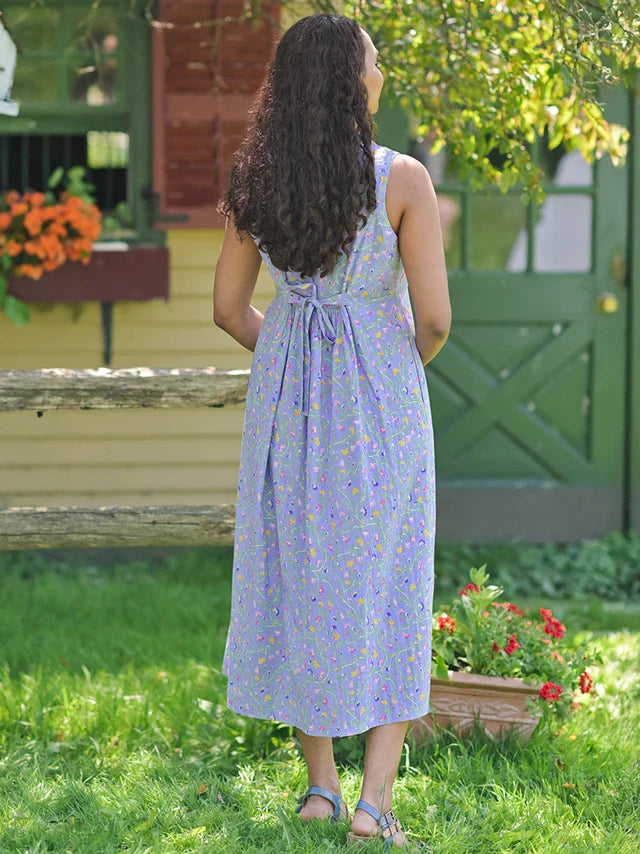 April Cornell Fairday Porch Dress - Periwinkle