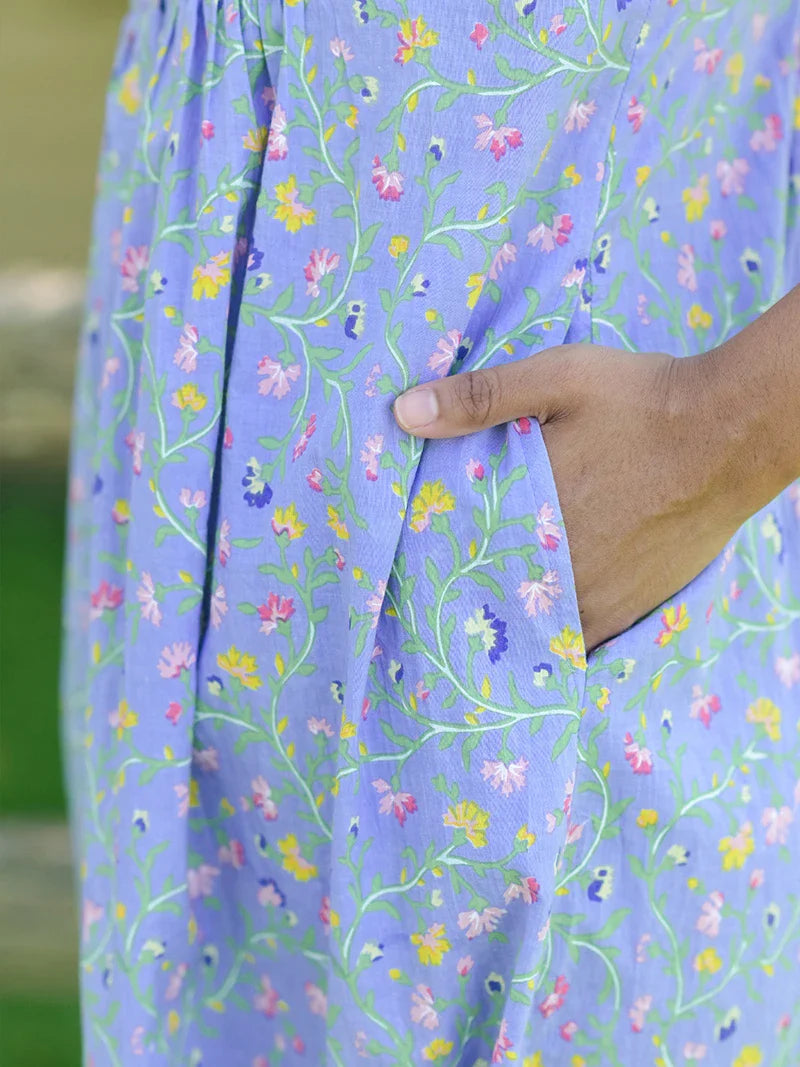 April Cornell Fairday Porch Dress - Periwinkle