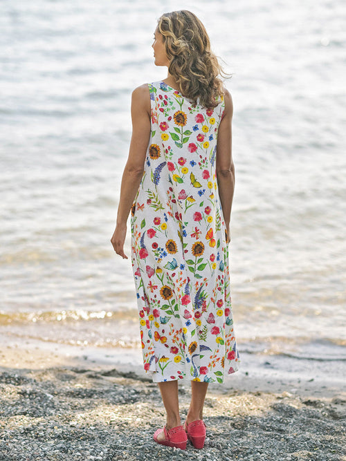 April Cornell Sister Garden Dress - Multi