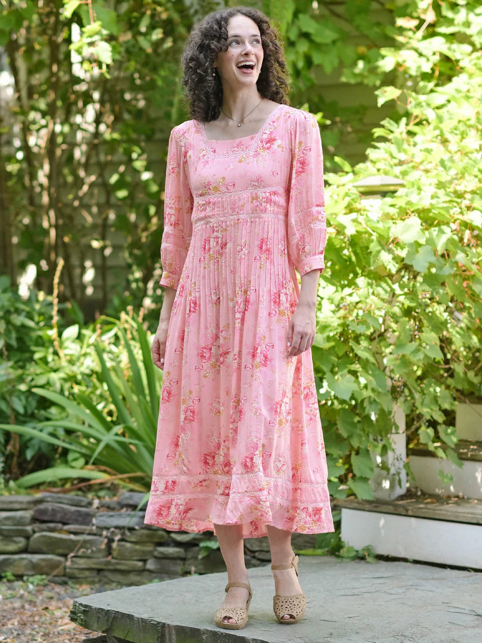April Cornell Charming Dress - Pink