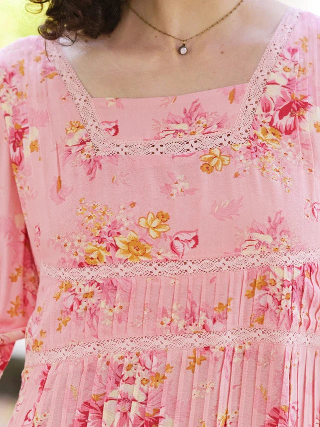 April Cornell Charming Dress - Pink