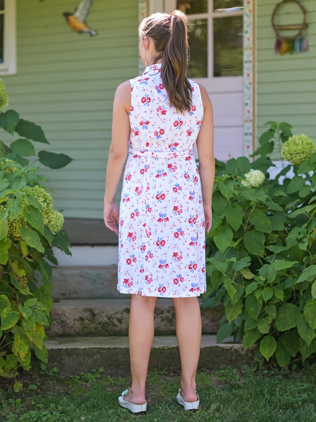 April Cornell Petra Porch Dress - White