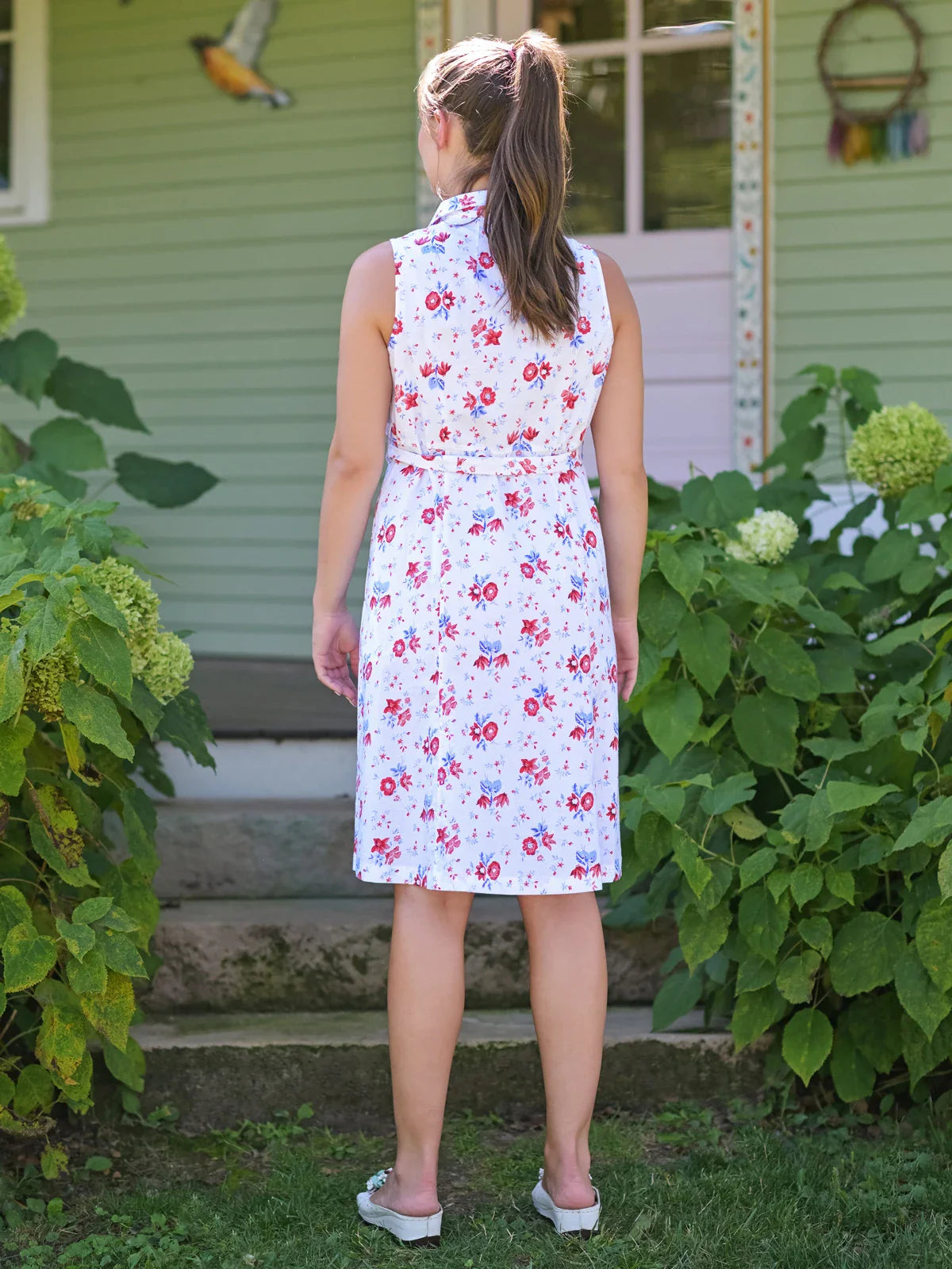 April Cornell Petra Porch Dress - White