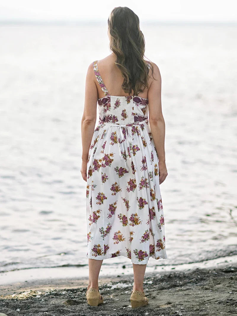 April Cornell Estella Sundress - Purple