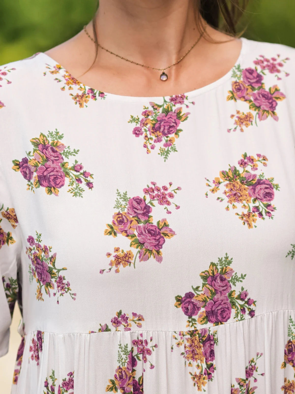 April Cornell Estella Porch Dress - Purple