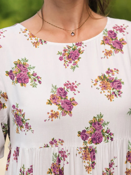 April Cornell Estella Porch Dress - Purple