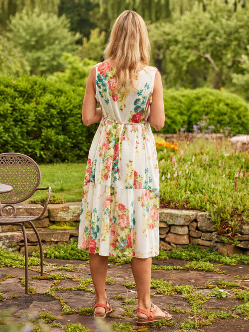 April Cornell Blushing Rose Sundress