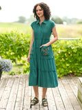 April Cornell Maggie Dress - Teal