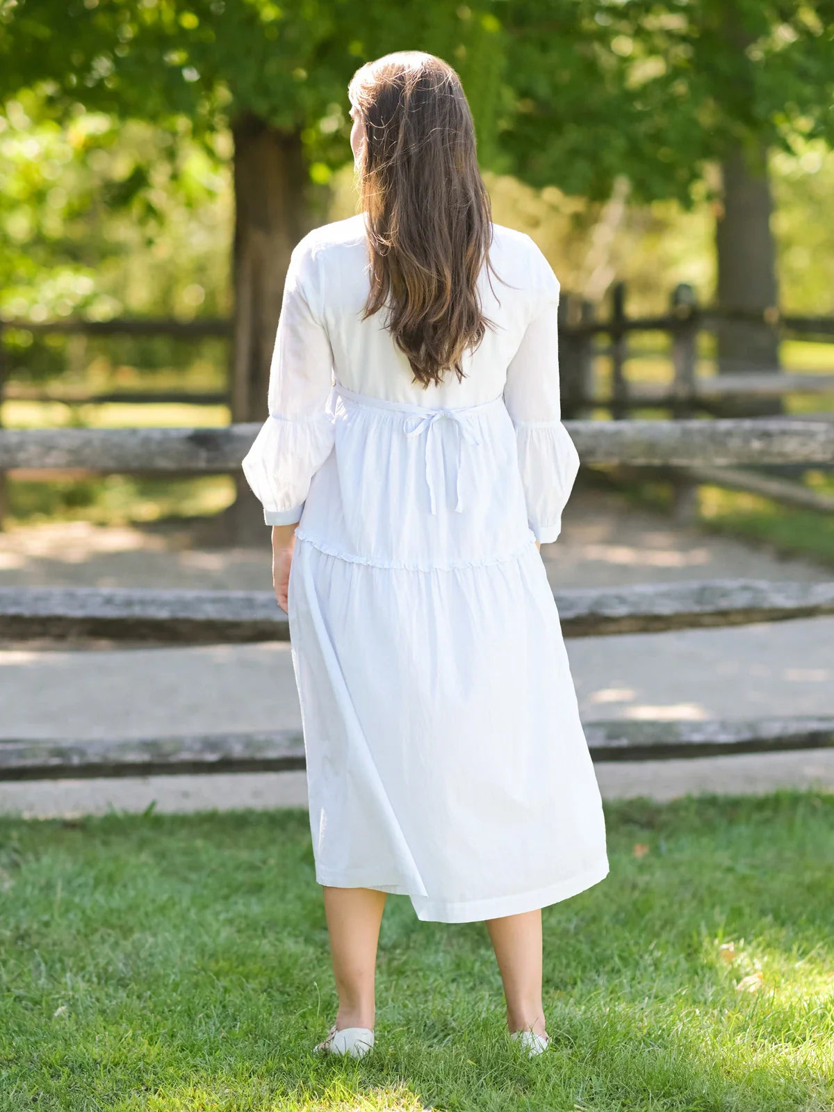 April Cornell Vanessa Dress - Pale Blue