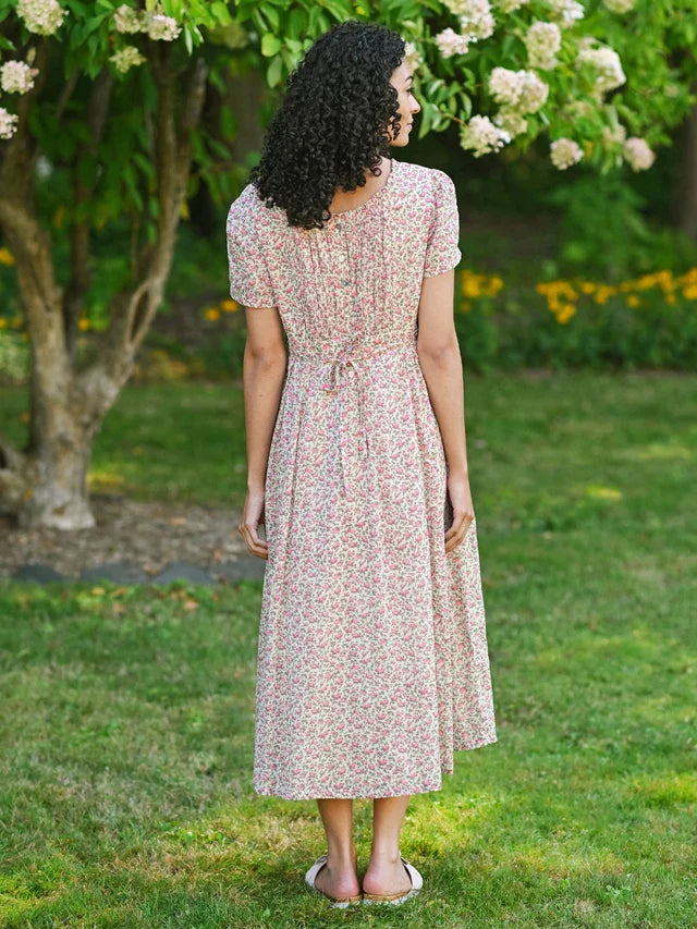 April Cornell Rosebud Dress - Ecru