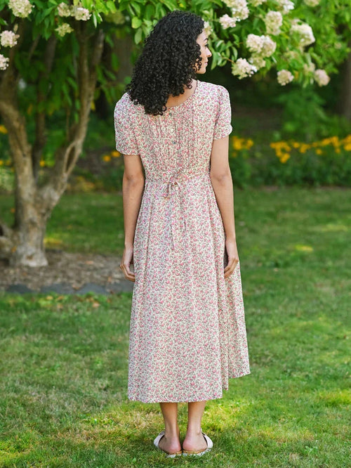 April Cornell Rosebud Dress - Ecru
