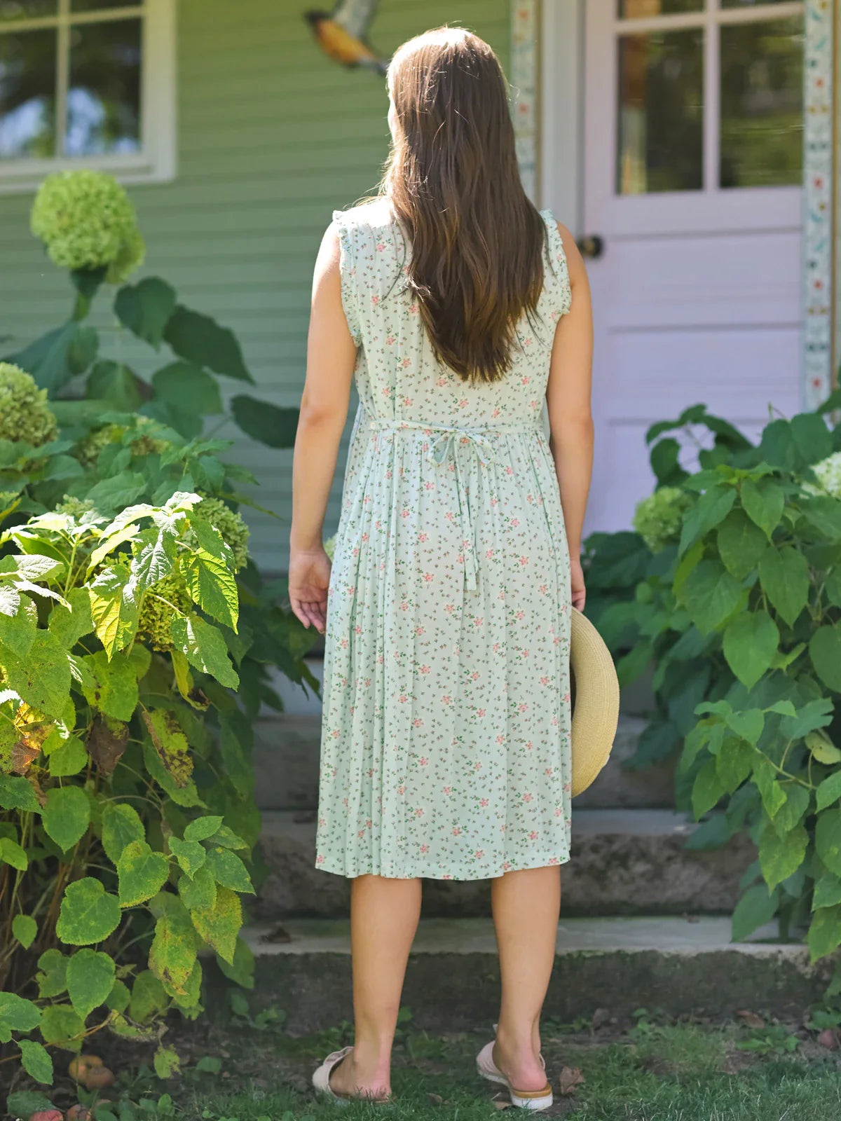 April Cornell Rosalyn Sleeveless Dress - Aqua