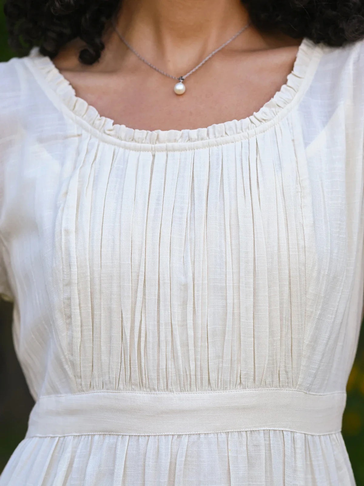 April Cornell Jane Austen Dress - Eggnog