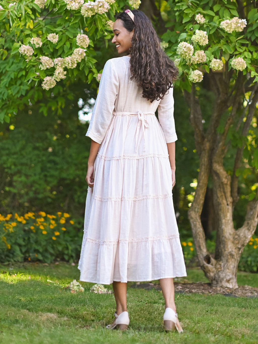 April Cornell Fairytale Dress - Ecru