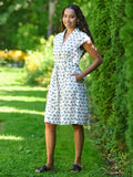 April Cornell Parakeet Dress - Ecru