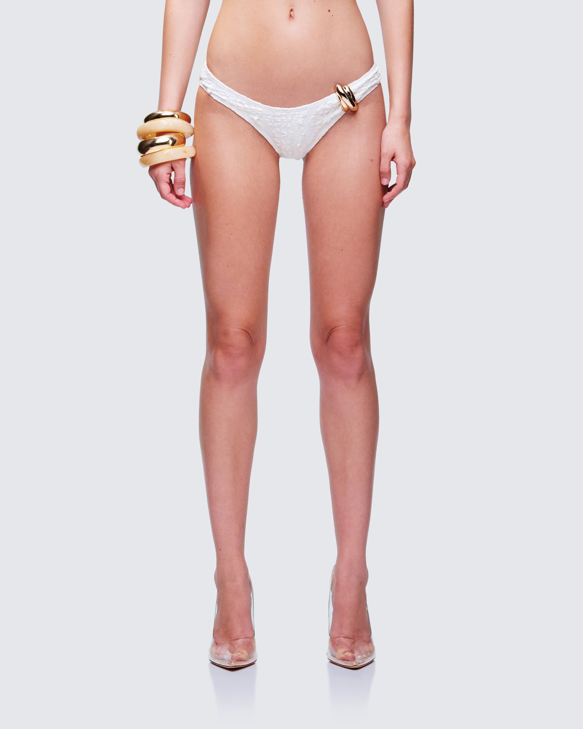 Finesse Dreya Textured Bikini Bottom