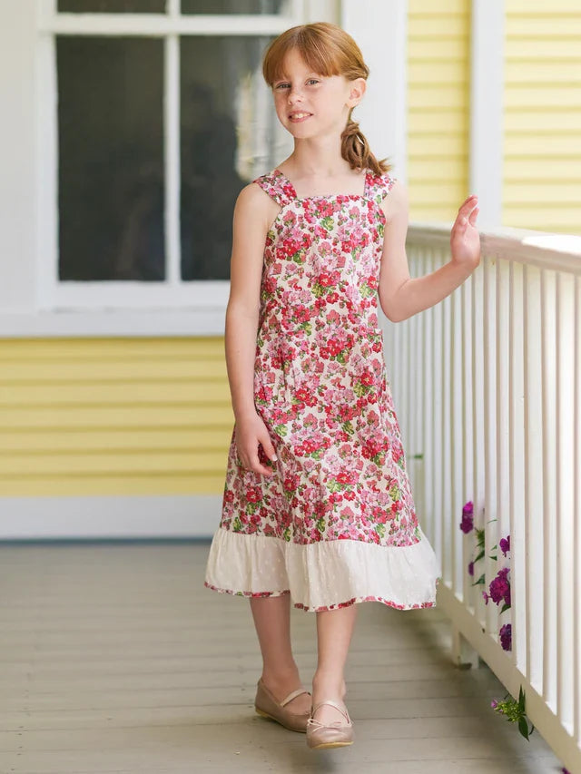April Cornell Charleston Kids Dress - White