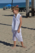 Cotton Natural Boy’s Bermuda Shorts