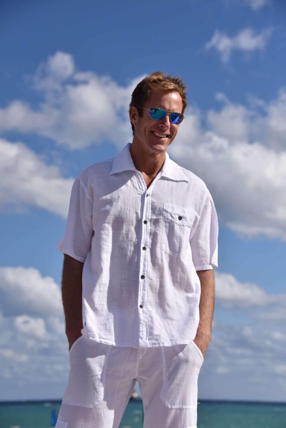 Cotton Natural Men's Pacific Shirt