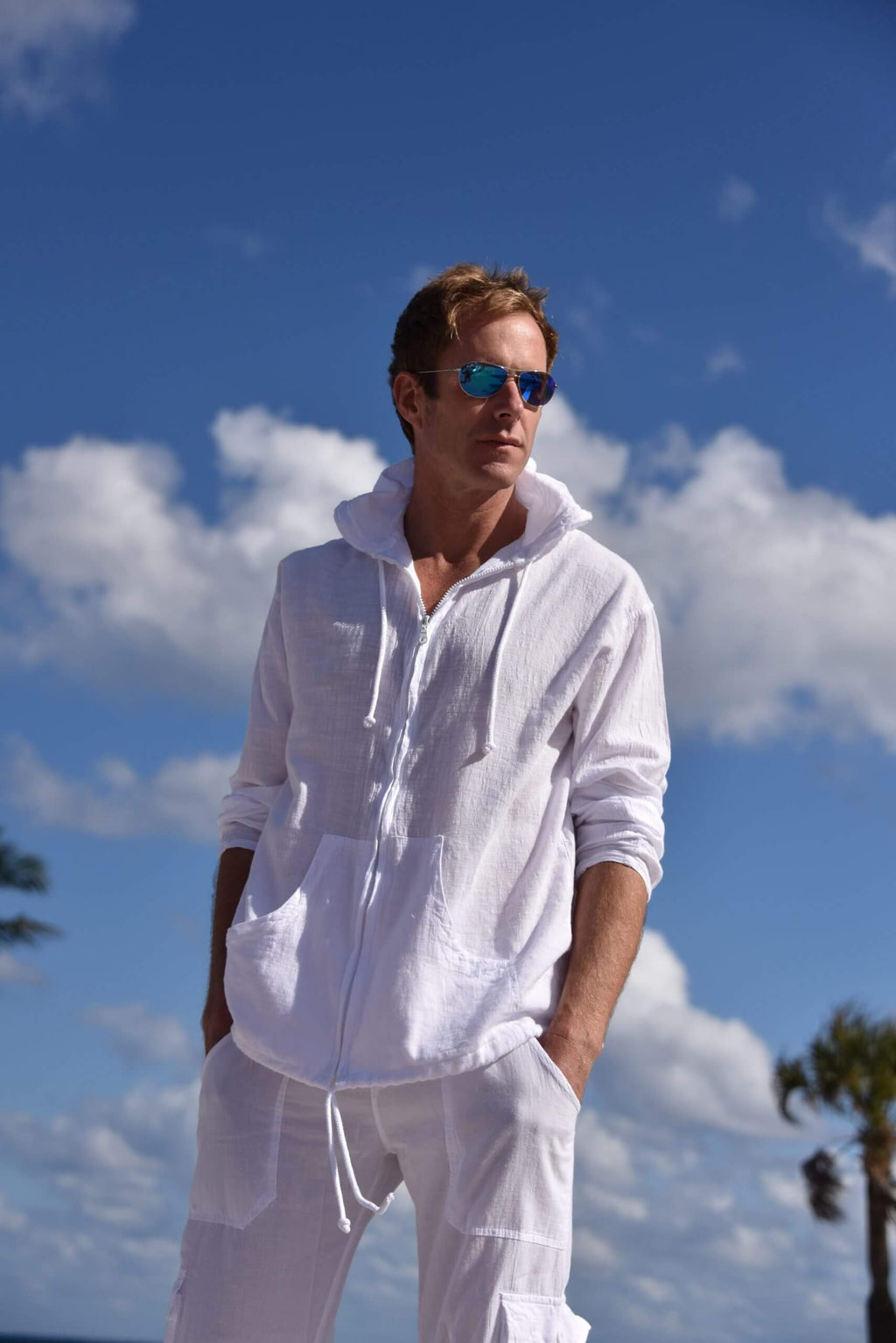 Cotton Natural Men's Breeze Jacket