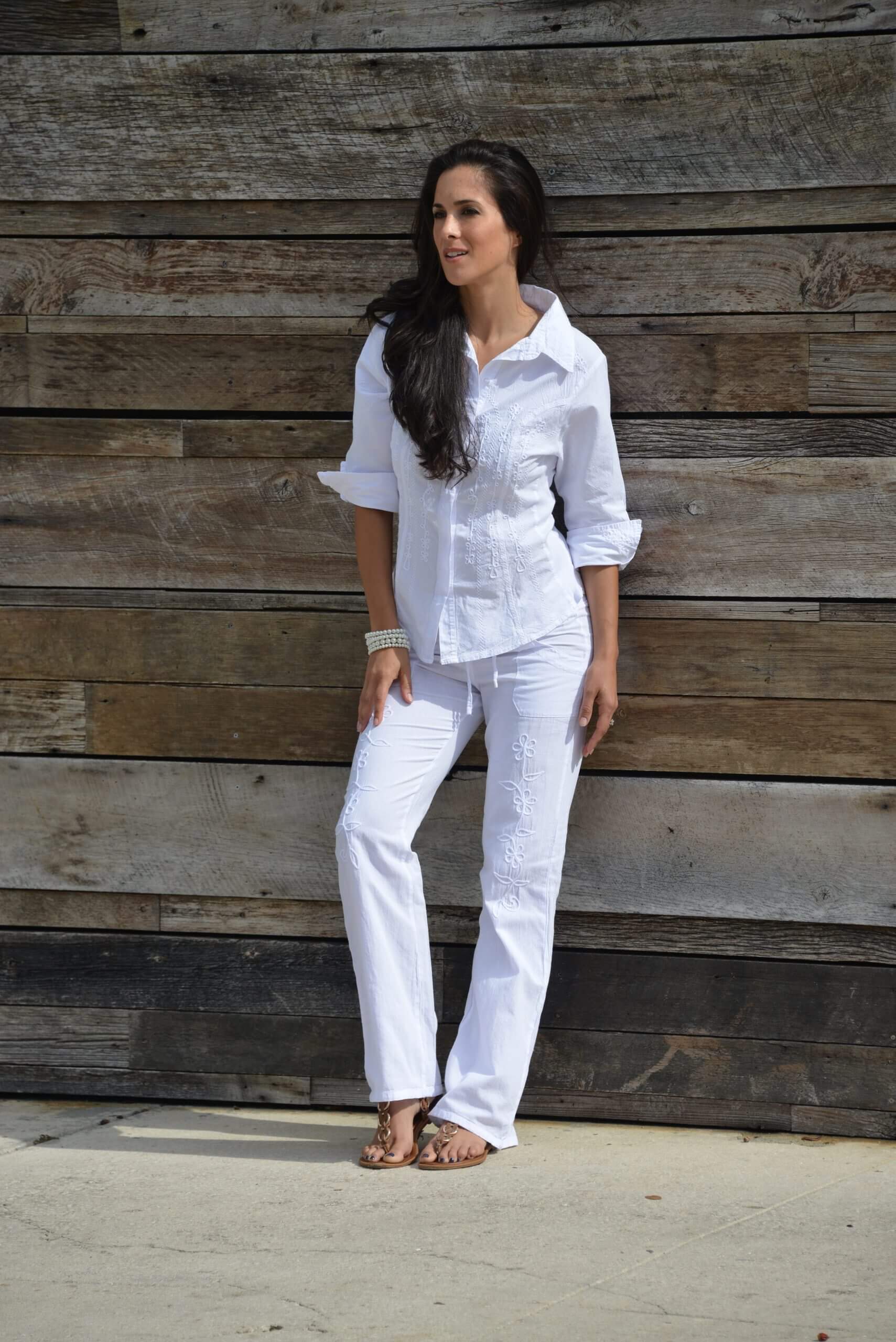 Cotton Natural Women's St. Lucia Pants
