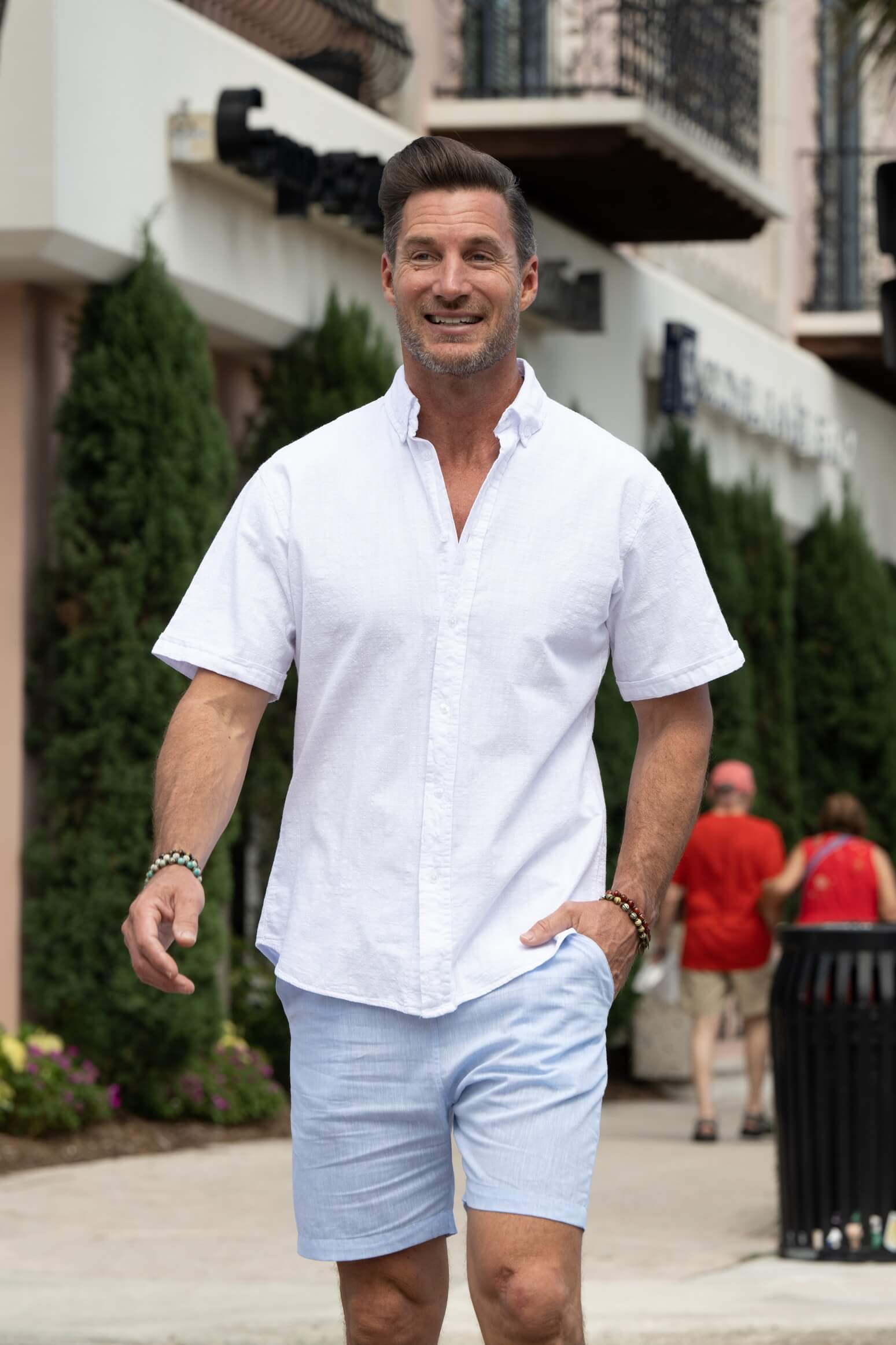 Cotton Natural Men's Como Shirt