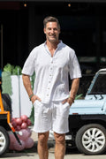 Cotton Natural Men's Leonardo Shorts