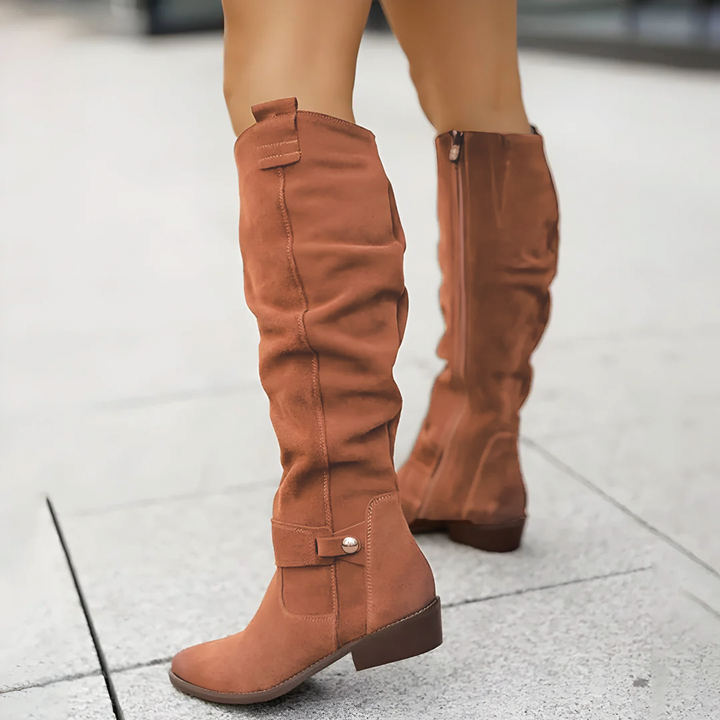 Harper & Lane Sadie - Suede Knee Boots 1