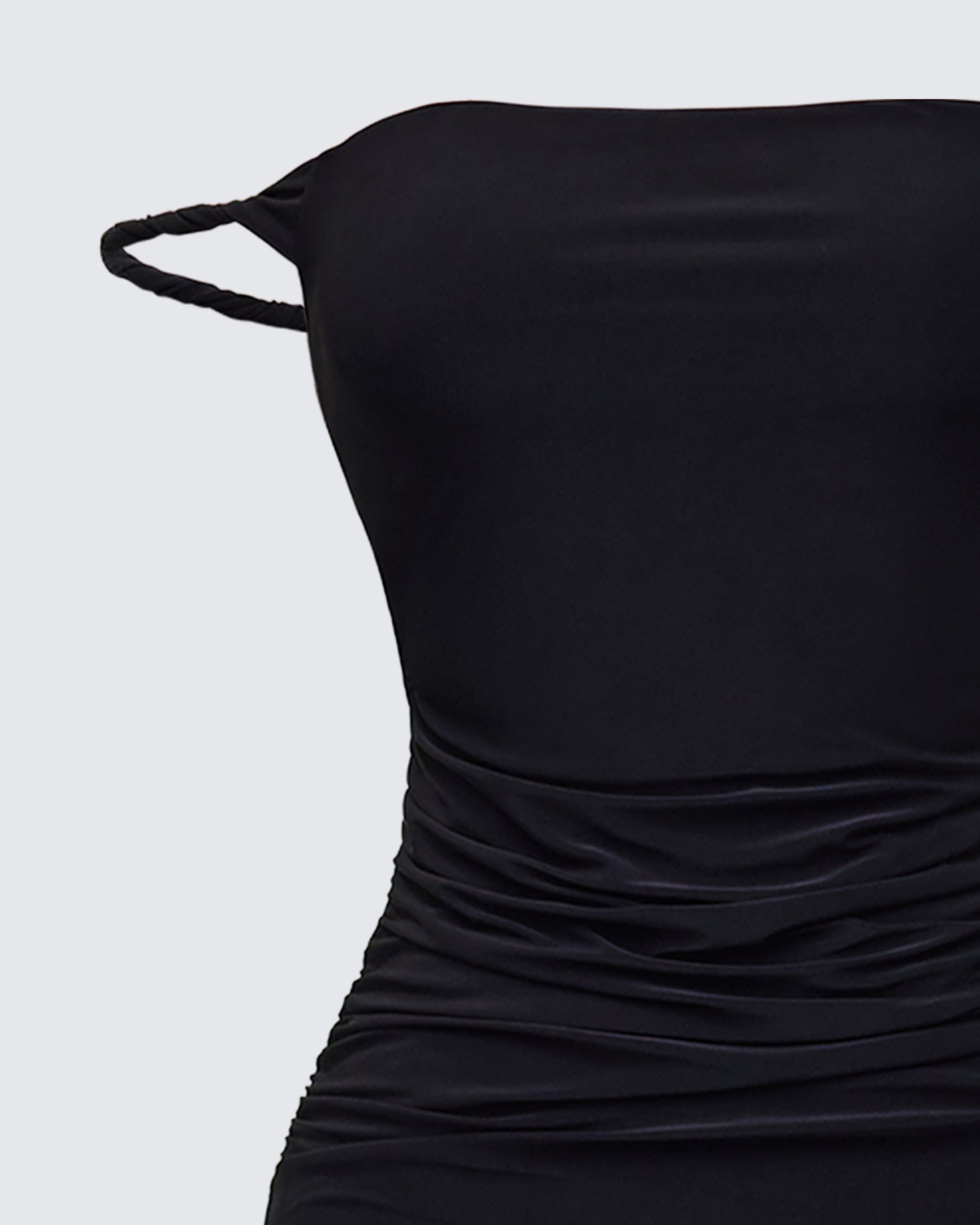 Finesse Elaris Twist Strap Maxi Dress