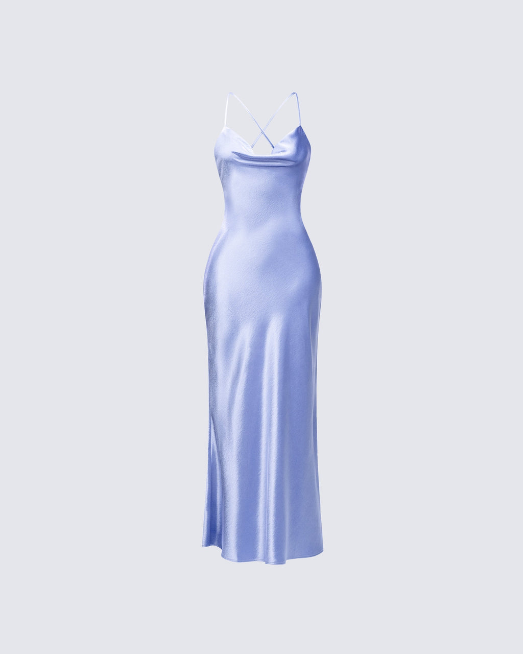 Finesse Elspeth Satin Bias Slip Maxi Dress 1
