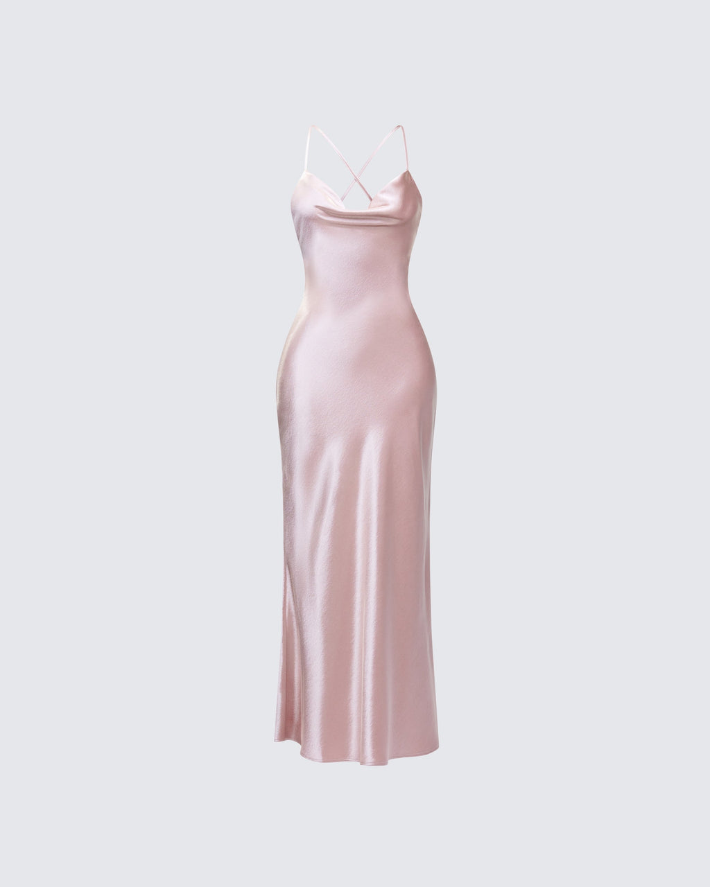 Elspeth Satin Bias Slip Maxi Dress 1